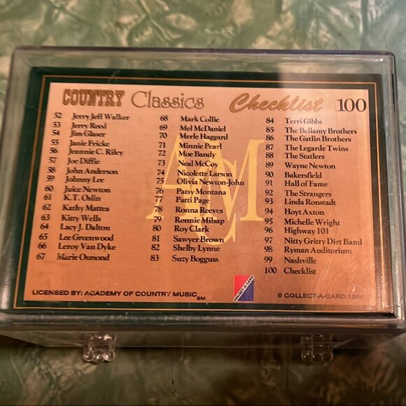 *♪ Country Classics - Collect-a-Card box set - Country Music Cards *♪ - Picture 6 of 7